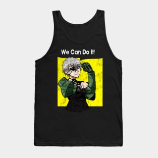We Can Do It military Tank Top